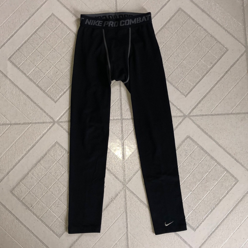 Nike Pro Combat Compression Pants Boys M (10-12)
